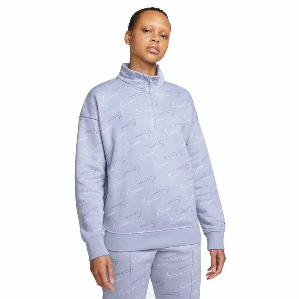 Nike Without Hood Women's Sweatshirt - Lilac - product view 2