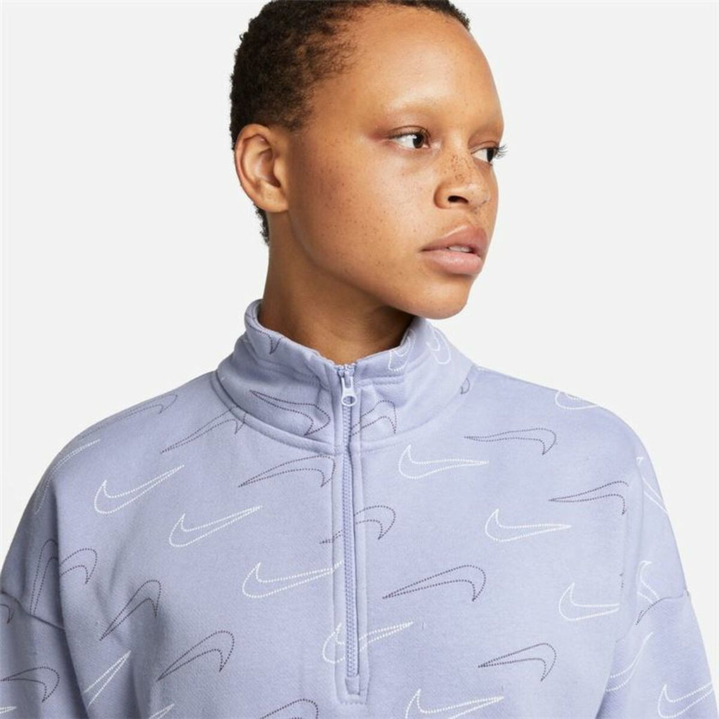 Nike Without Hood Women's Sweatshirt - Lilac - product view 17