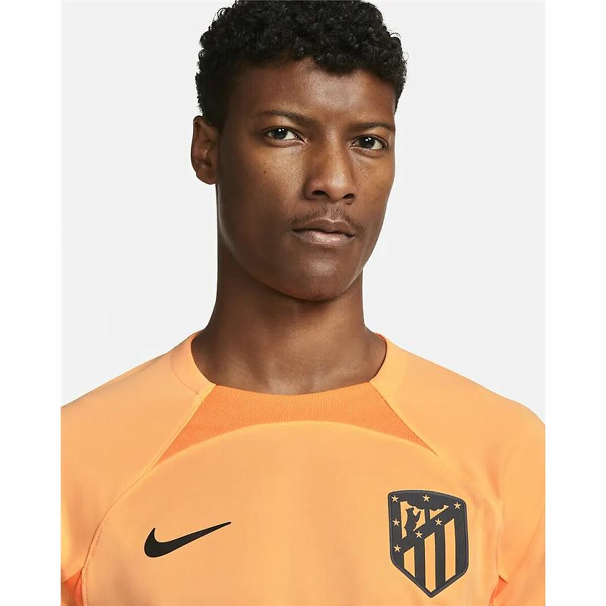 Nike Short-sleeved Football Shirt Atlético Madrid Men's Shirt - Orange - S6477197 - product view 8