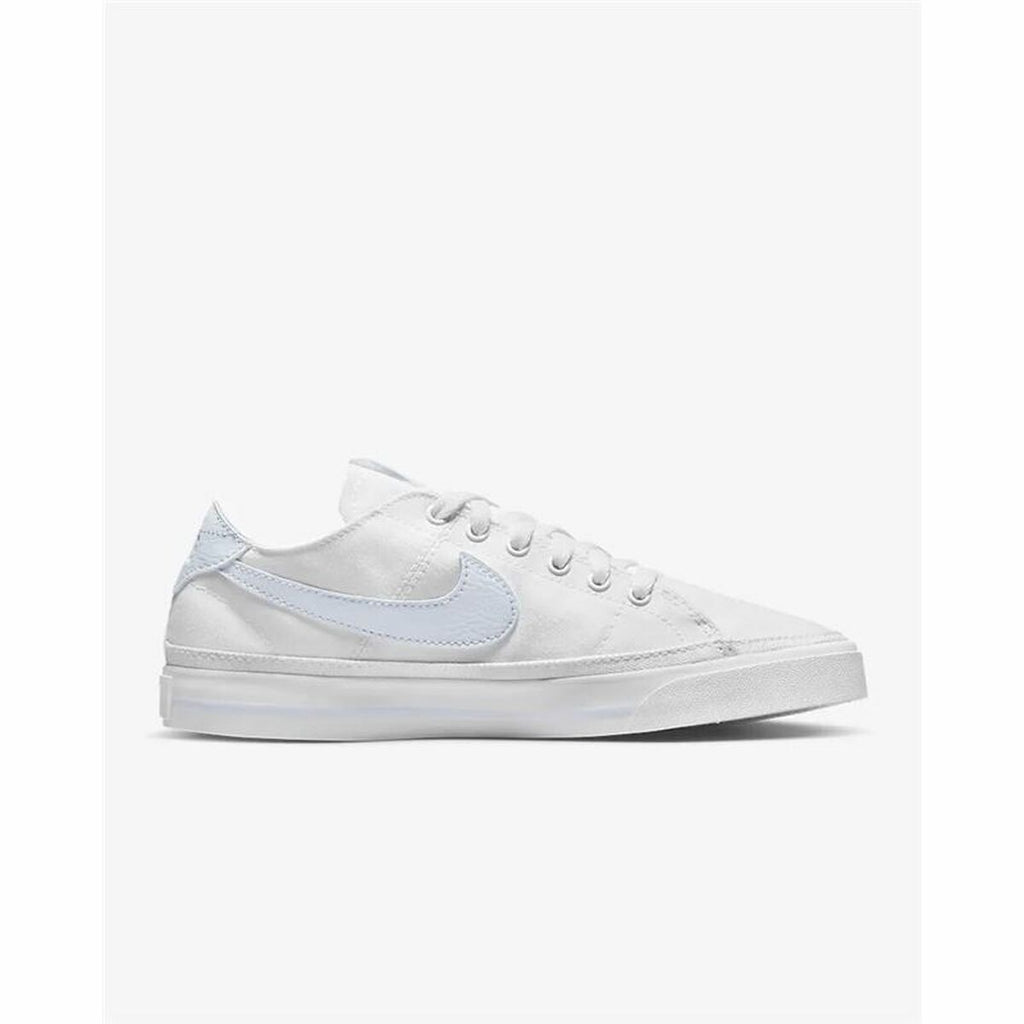 Nike Court Legacy Canvas Women's Trainers - White - product view 4