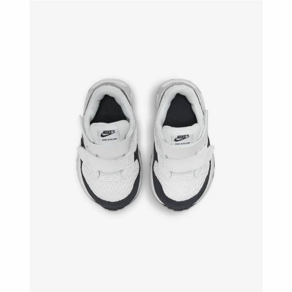 Nike Air Max Systm Black Kids' Trainers - White - product view 7