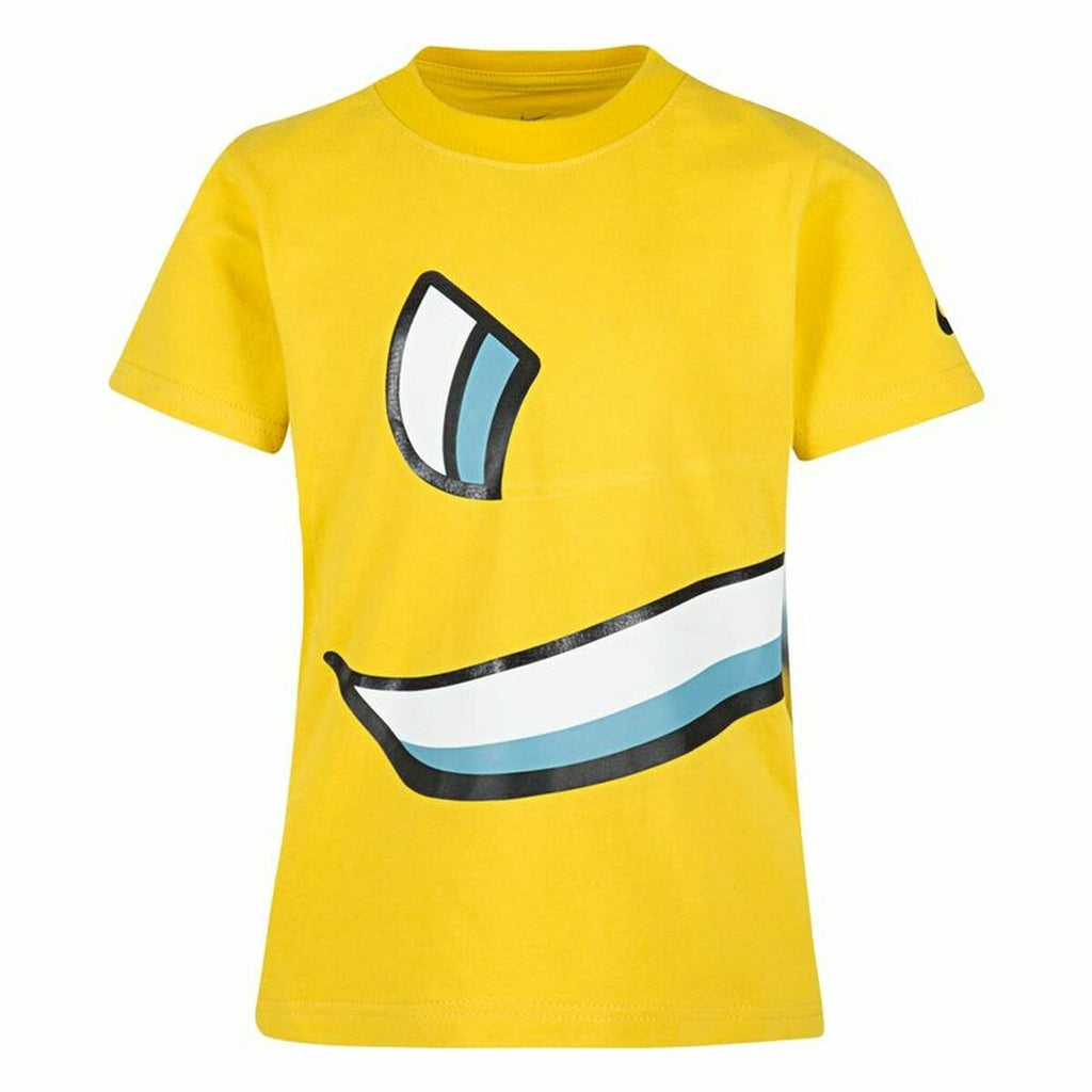 Nike Swoosh Knockou Kids' T-Shirt - Yellow - product view 2