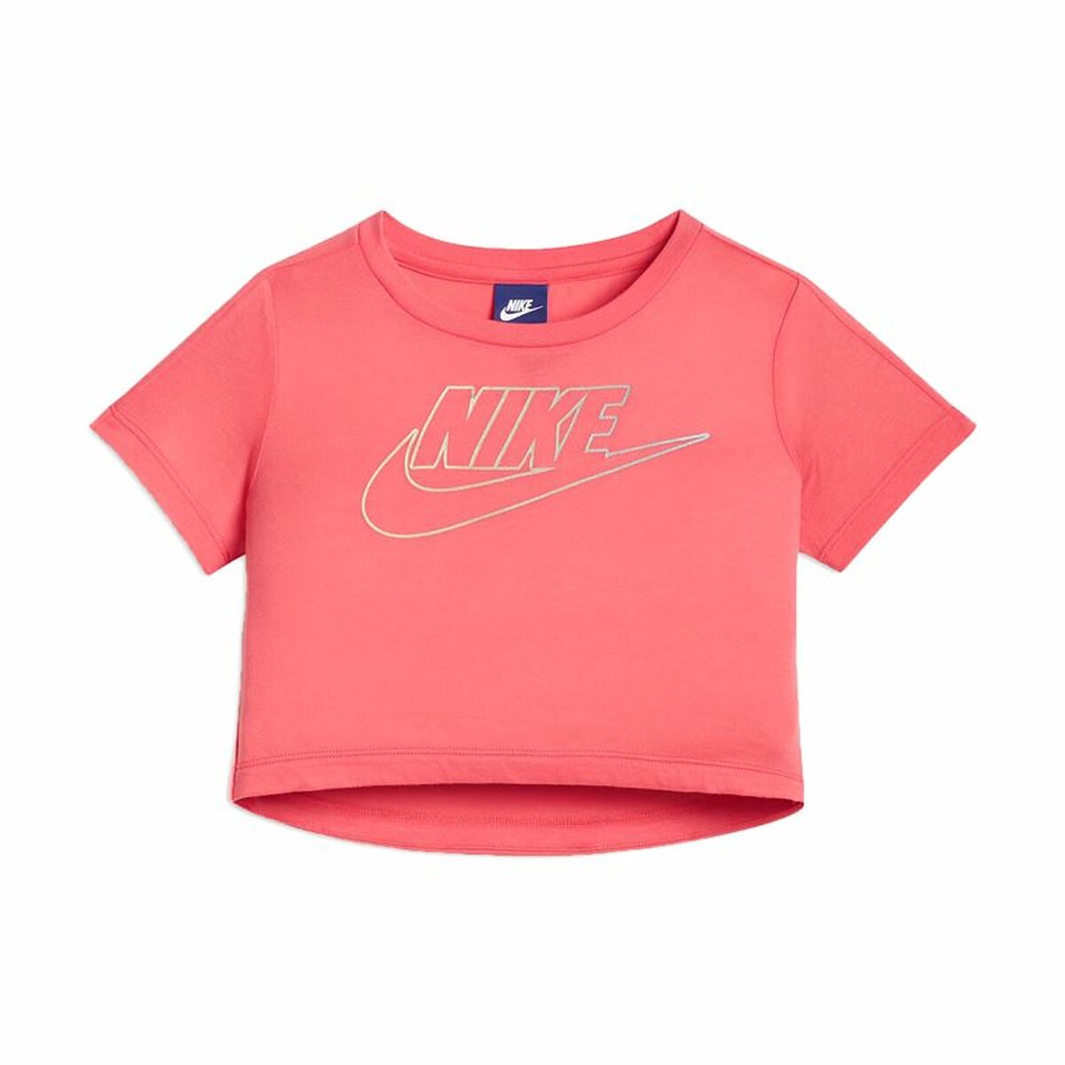 Nike Youth Logo Kids' T-Shirt - Coral - product view 3