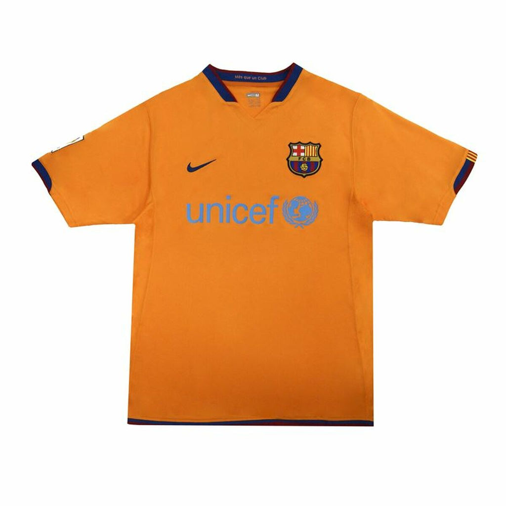 Nike Football Futbol Club Barcelona 07-08 Away (third Kit Men's T-Shirt - Orange - product view 2