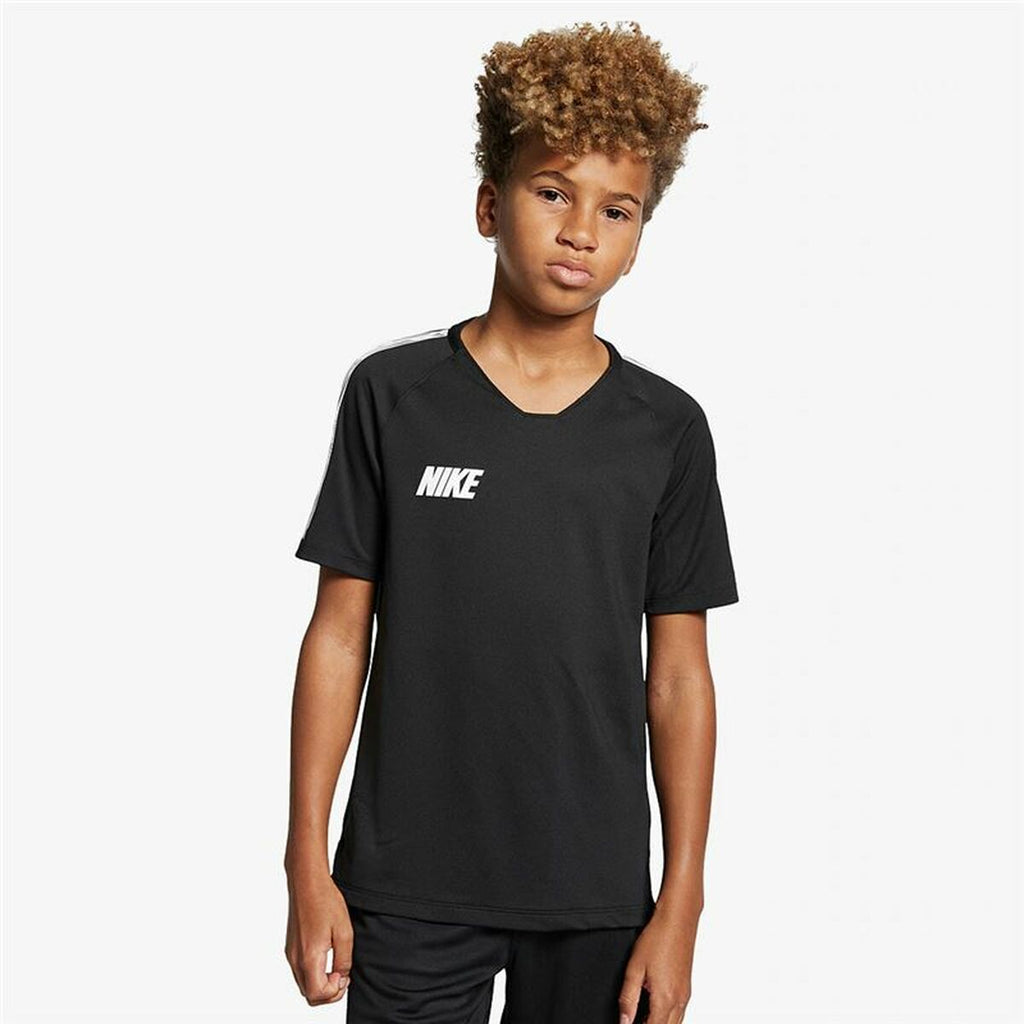 Nike Breathe Dri-FIT Squad Kids' T-Shirt - Black - product view 2