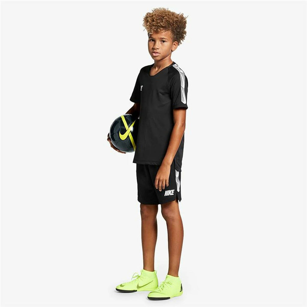 Nike Breathe Dri-FIT Squad Kids' T-Shirt - Black - product view 9