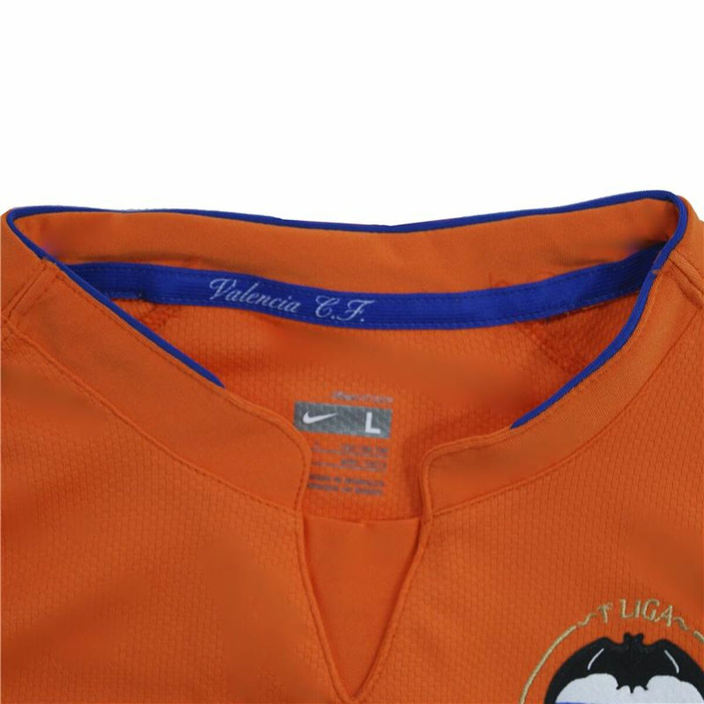 Nike Short Sleeved Football Shirt Valencia CF 07/08 Away Kids' Shirt - Orange - product view 14