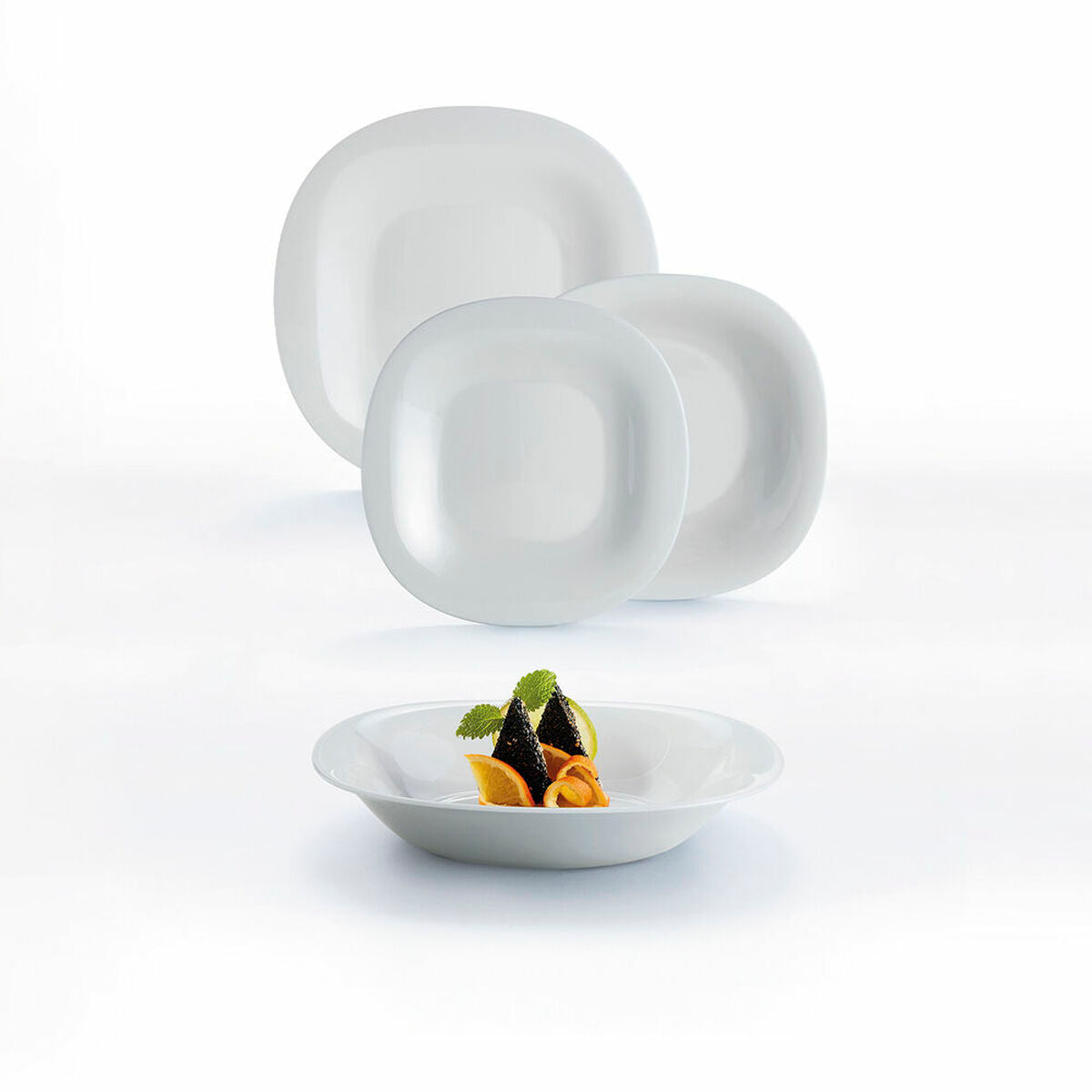 Luminarc Dessert dish Carine Grau Glass (Ø 19,5 cm) – Ansicht 2