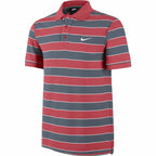 Nike Short Sleeve Matchup Stripe 2 Red Men's Polo Shirt - Grey - product view 5