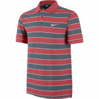 Nike Short Sleeve Matchup Stripe 2 Red Men's Polo Shirt - Grey - product view 2