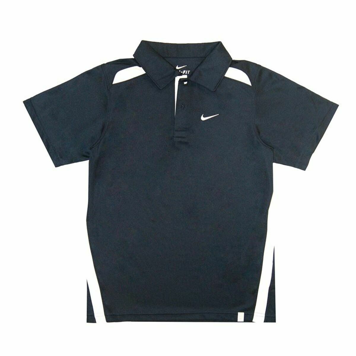 Nike Short Sleeve Dri-FIT Club Kids' Polo Shirt - Dark blue