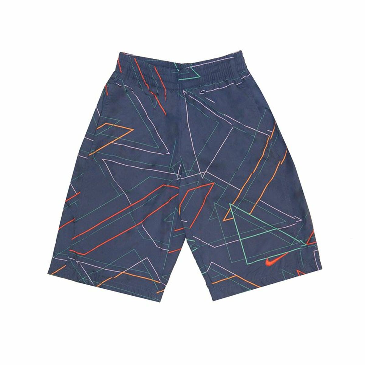 Nike Sprint AOP Kids' Swimwear - Dark blue