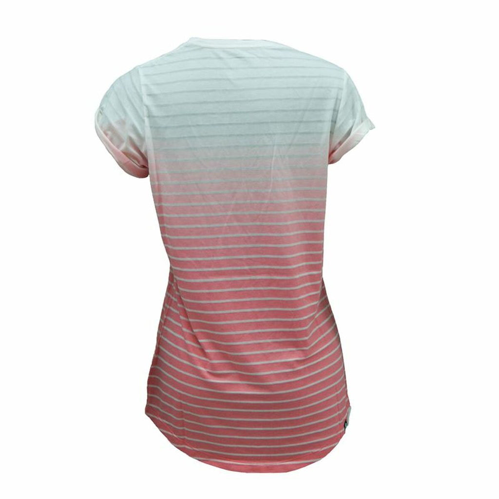 Nike SS Dip Dye Burnout White Women's T-Shirt - Red - product view 11