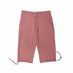 Nike Knit Capri Women's Shorts - Pink - product view 2