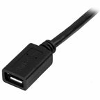Startech Kabel Micro USB USBUBEXT50CM Schwarz – Produktansicht 2