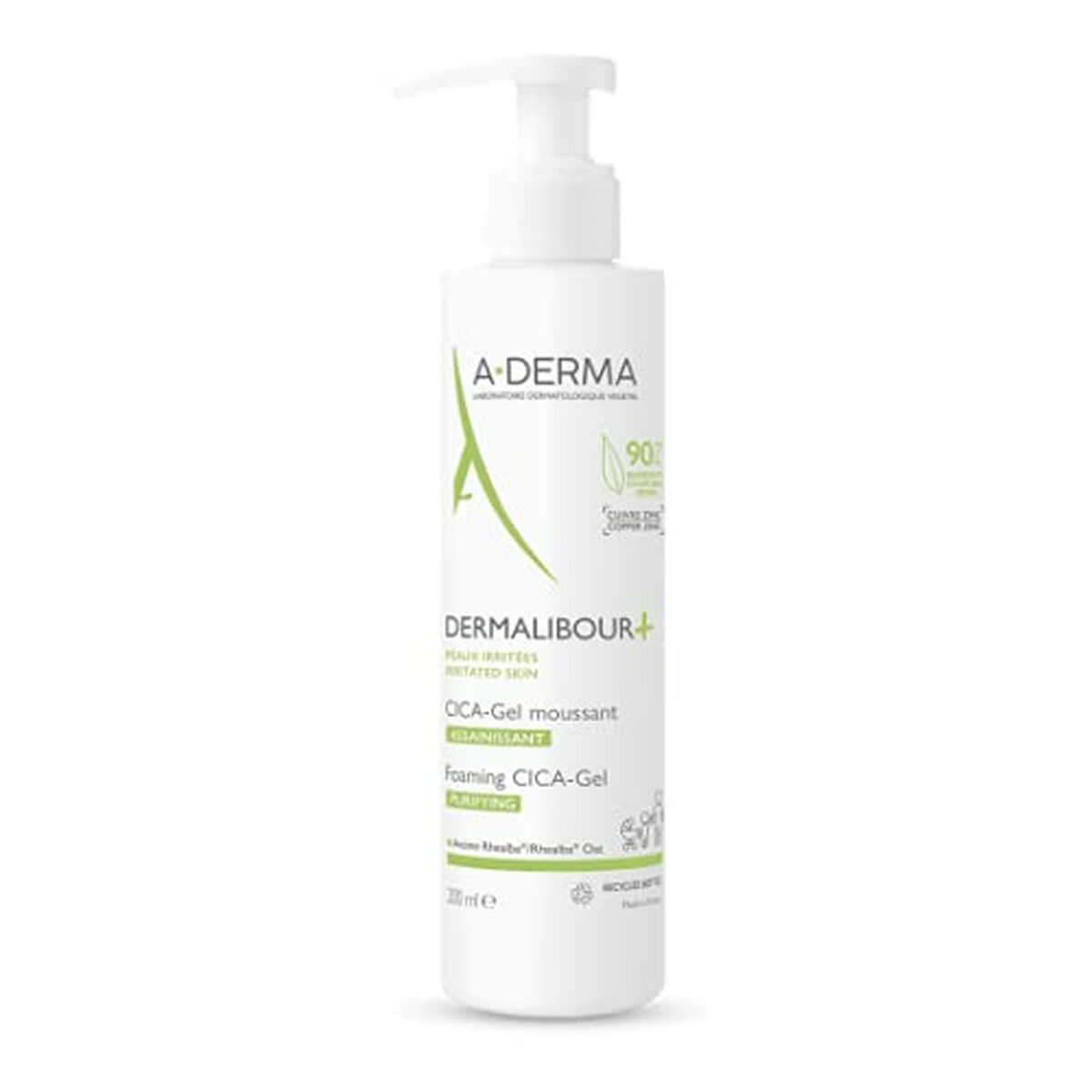 A-Derma Cleansing Gel Dermalibour+ Purifying 200 ml – Produktansicht 1