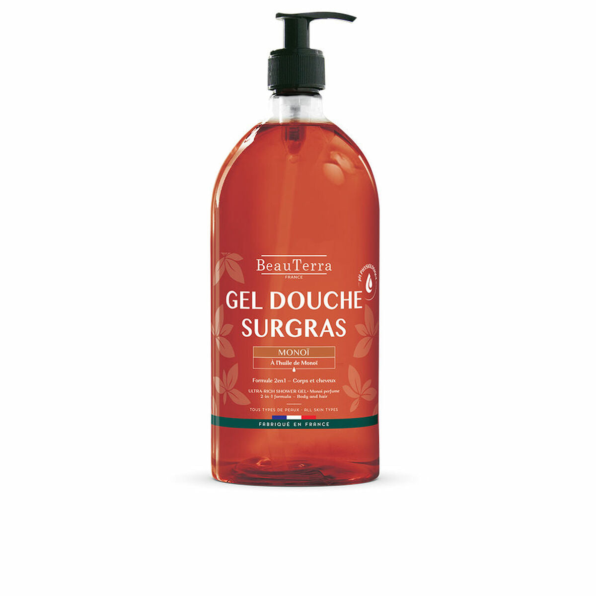 Beauterra Duschgel Monoi 1 L – Produktansicht 1