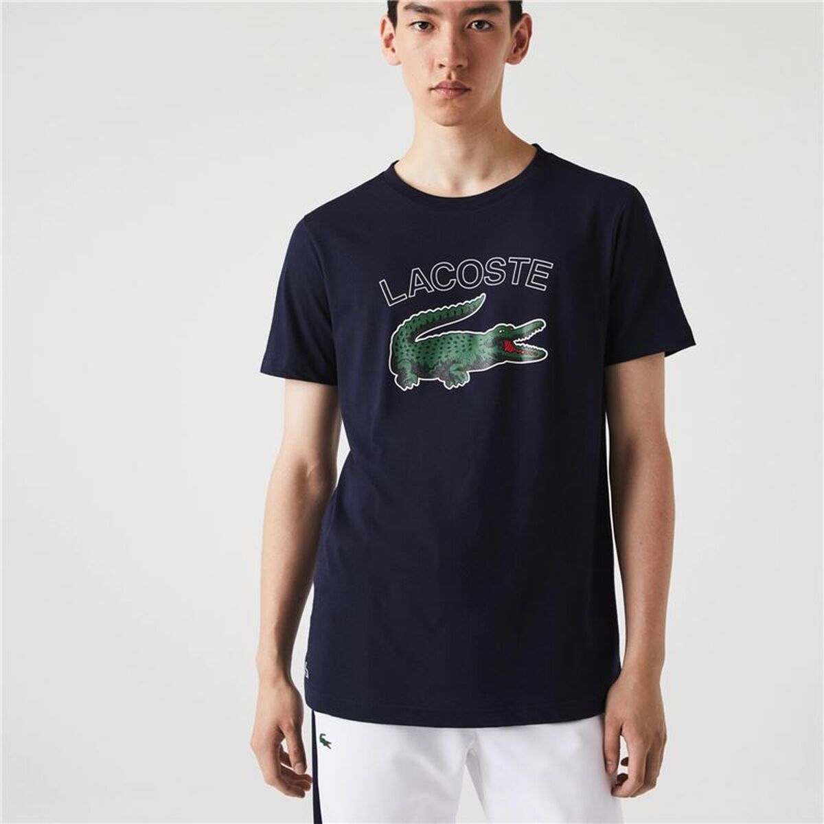 Lacoste Men's T-Shirt - Navy Blue - product view 14