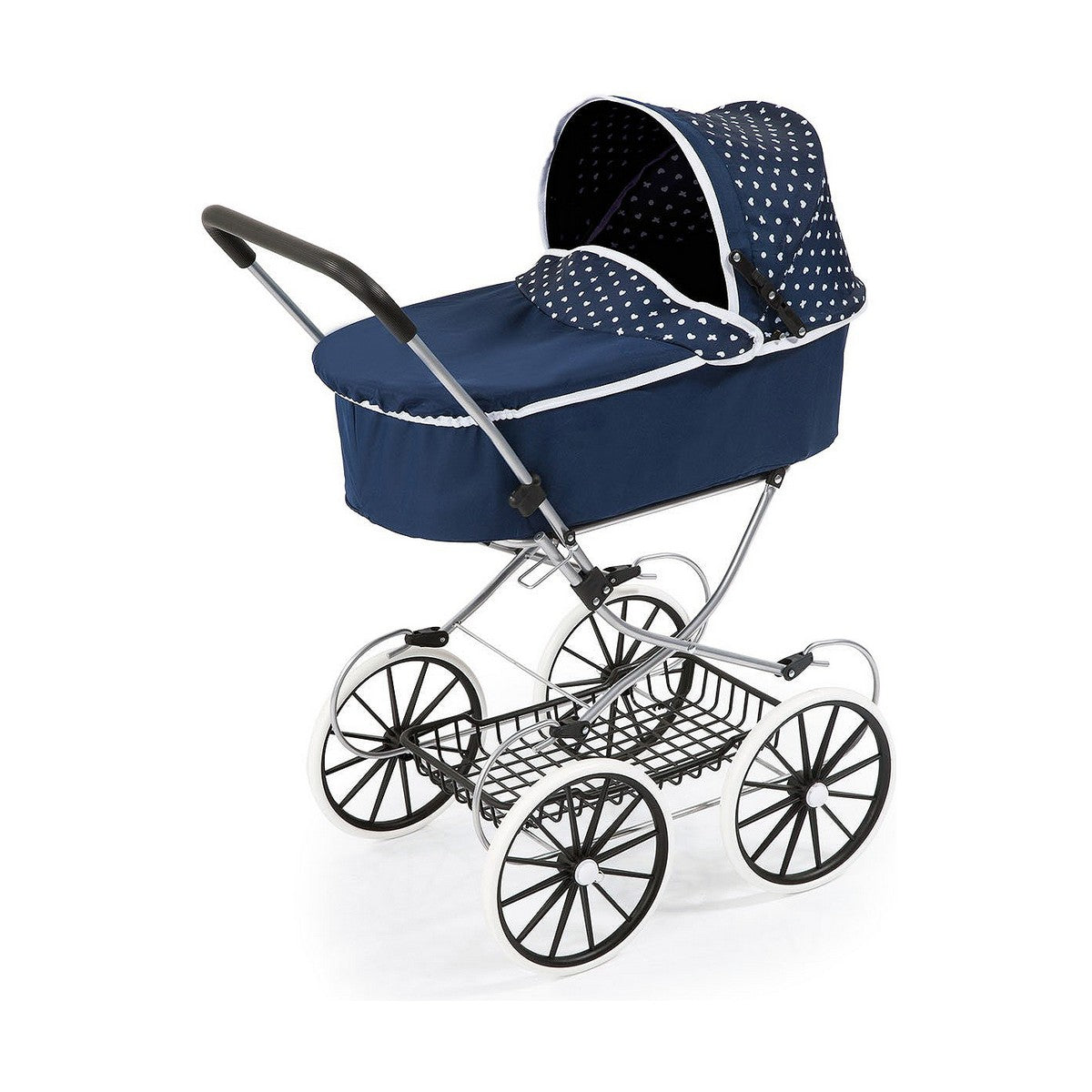Reig Puppenwagen Classic Deluxe Blau – Produktansicht 3