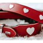 Hunter Hundehalsband Love Rot XS 24-28 cm – Ansicht 3