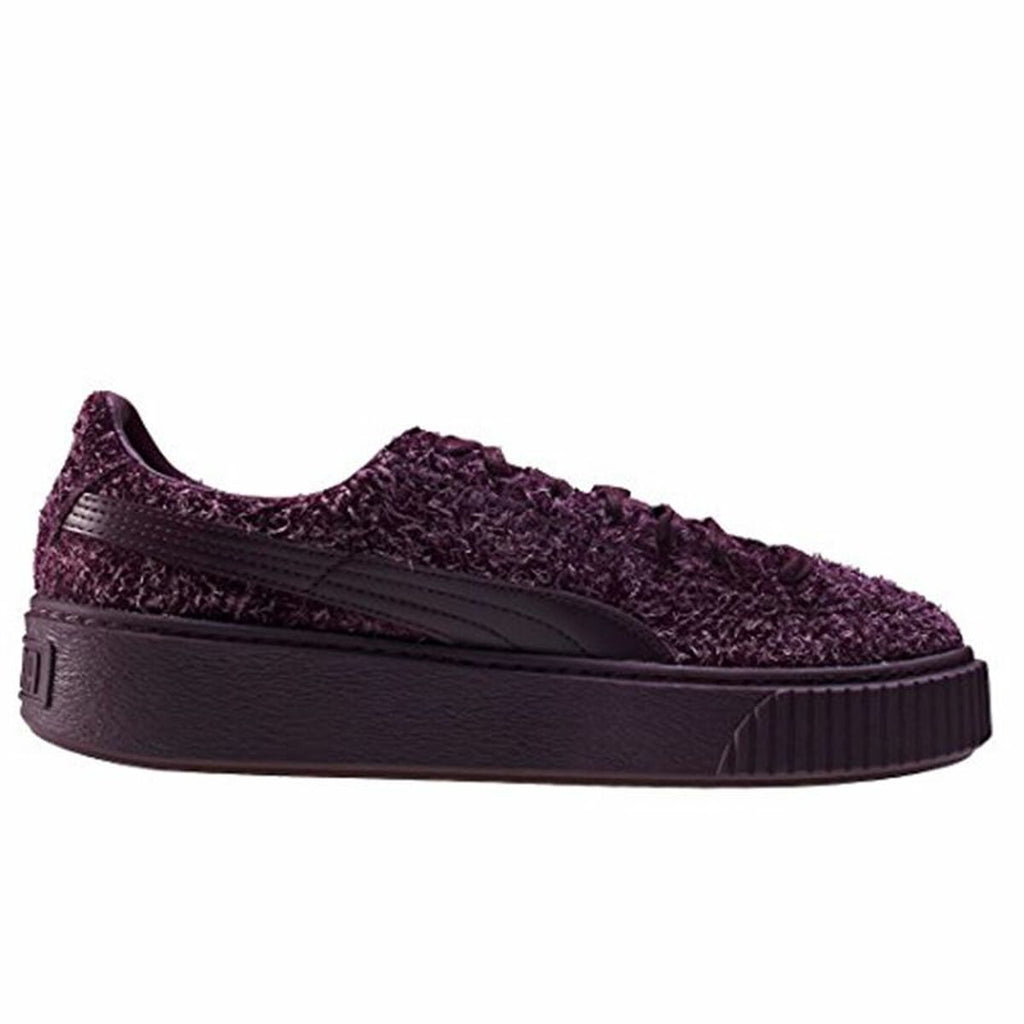 Sports Trainers for Women Puma Suede Platform Eletal  Purple