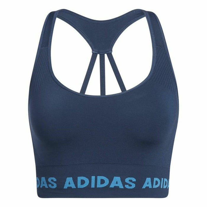 Adidas Bra Aeroknit Women's Sports & Outdoors - Blue
