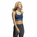Adidas Sports Bra Aeroknit Women's Sports Bra - Blue - product view 5