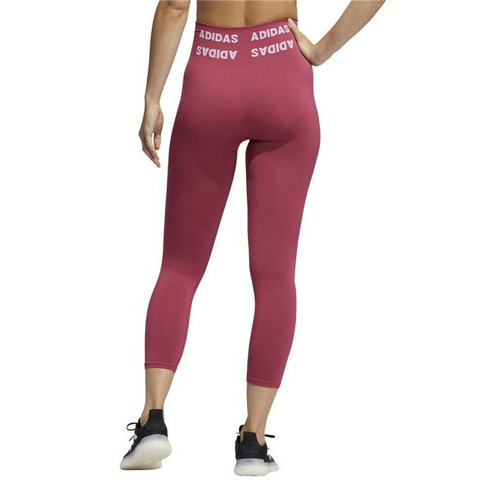 Adidas Aeroknit High-rise Women's Leggings - Red - product view 15