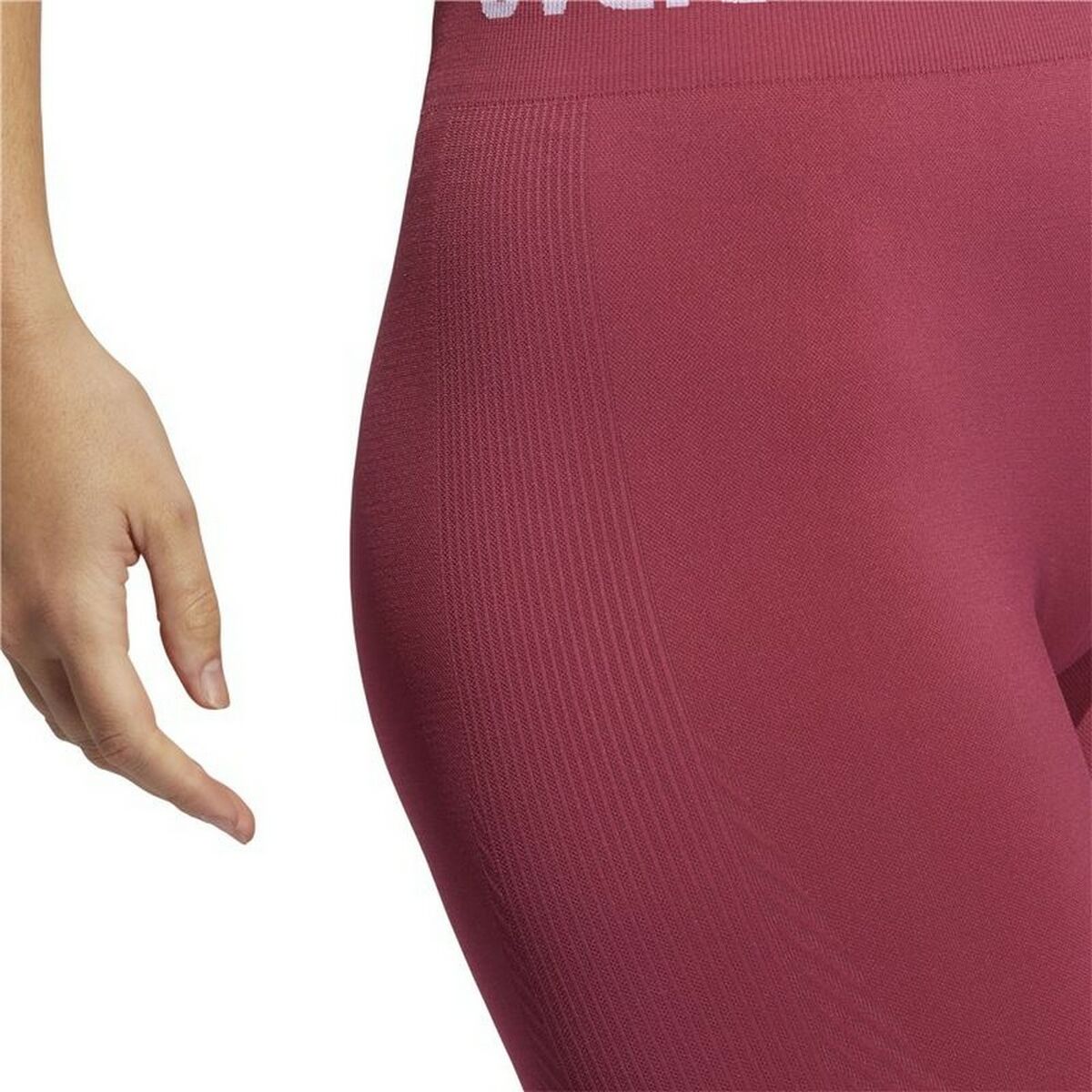 Adidas Aeroknit High-rise Women's Leggings - Red - product view 9