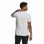 Adidas Brushstroke Logo Men's T-Shirt - White - product view 12