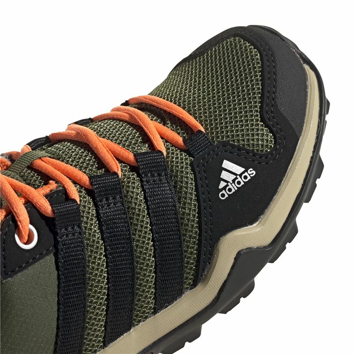 Adidas Terrex AX2R K Kids' Trainers - Olive - product view 8