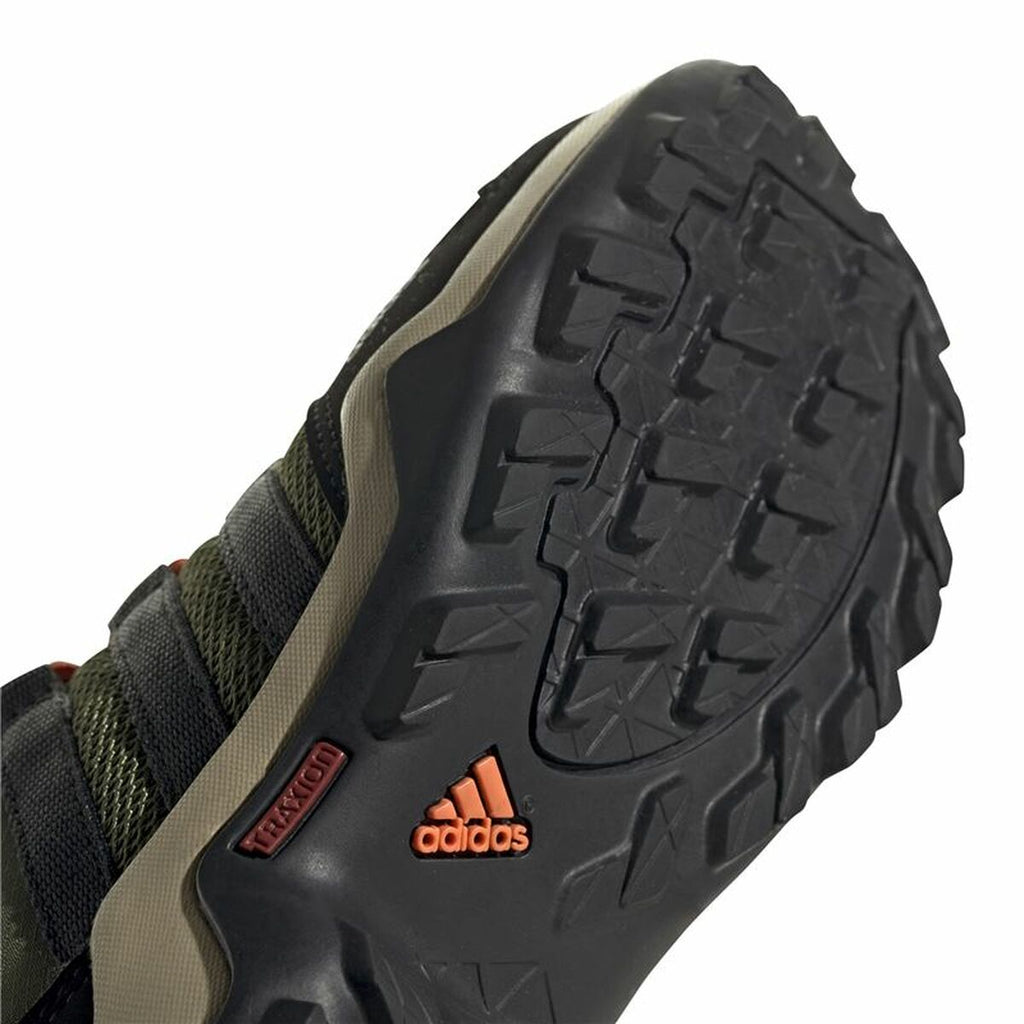 Adidas Terrex AX2R K Kids' Trainers - Olive - product view 6