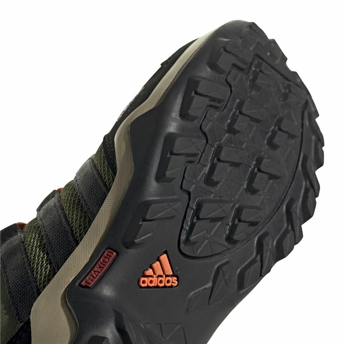 Adidas Terrex AX2R K Kids' Trainers - Olive - product view 6