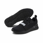 Running Shoes for Adults Puma Wired Run Black