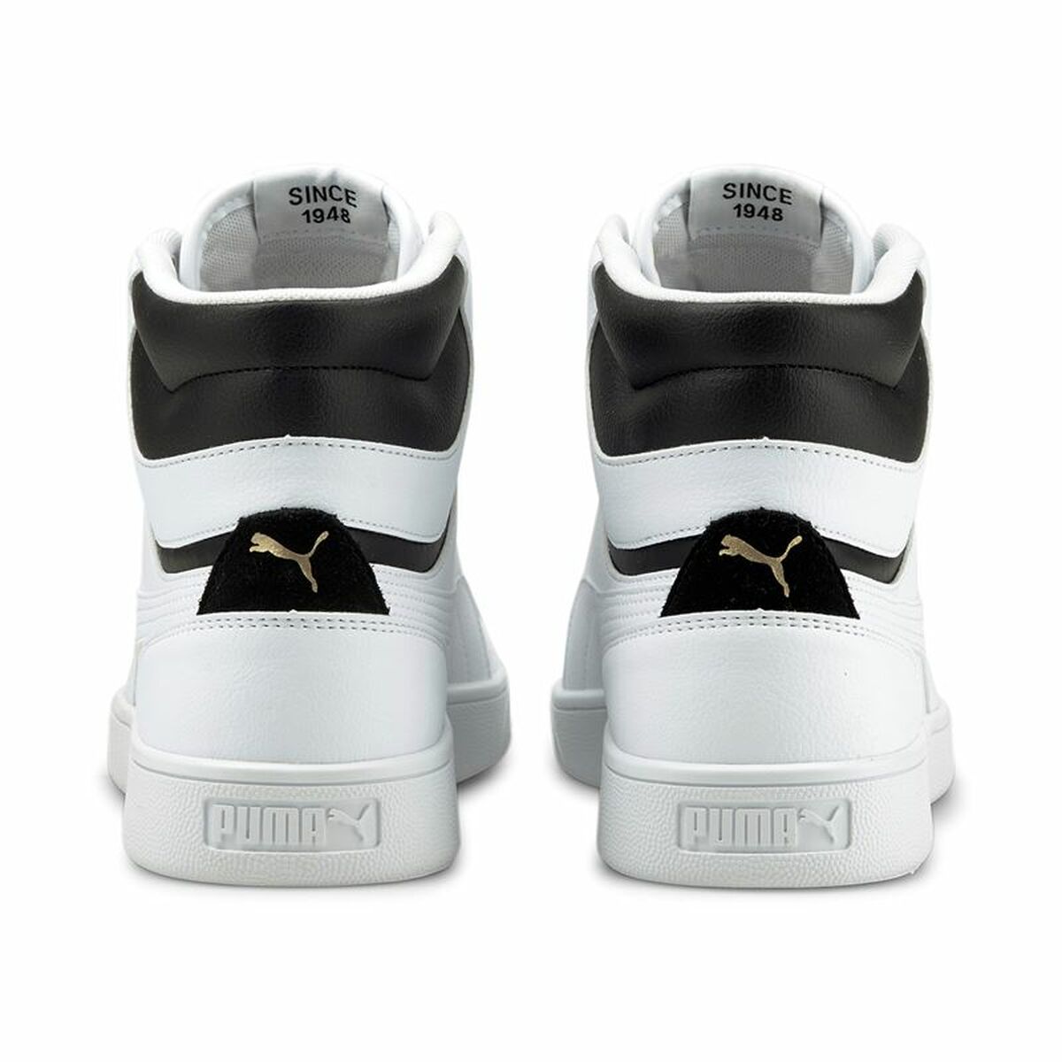 Unisex Casual Trainers Puma Shuffle Mid White