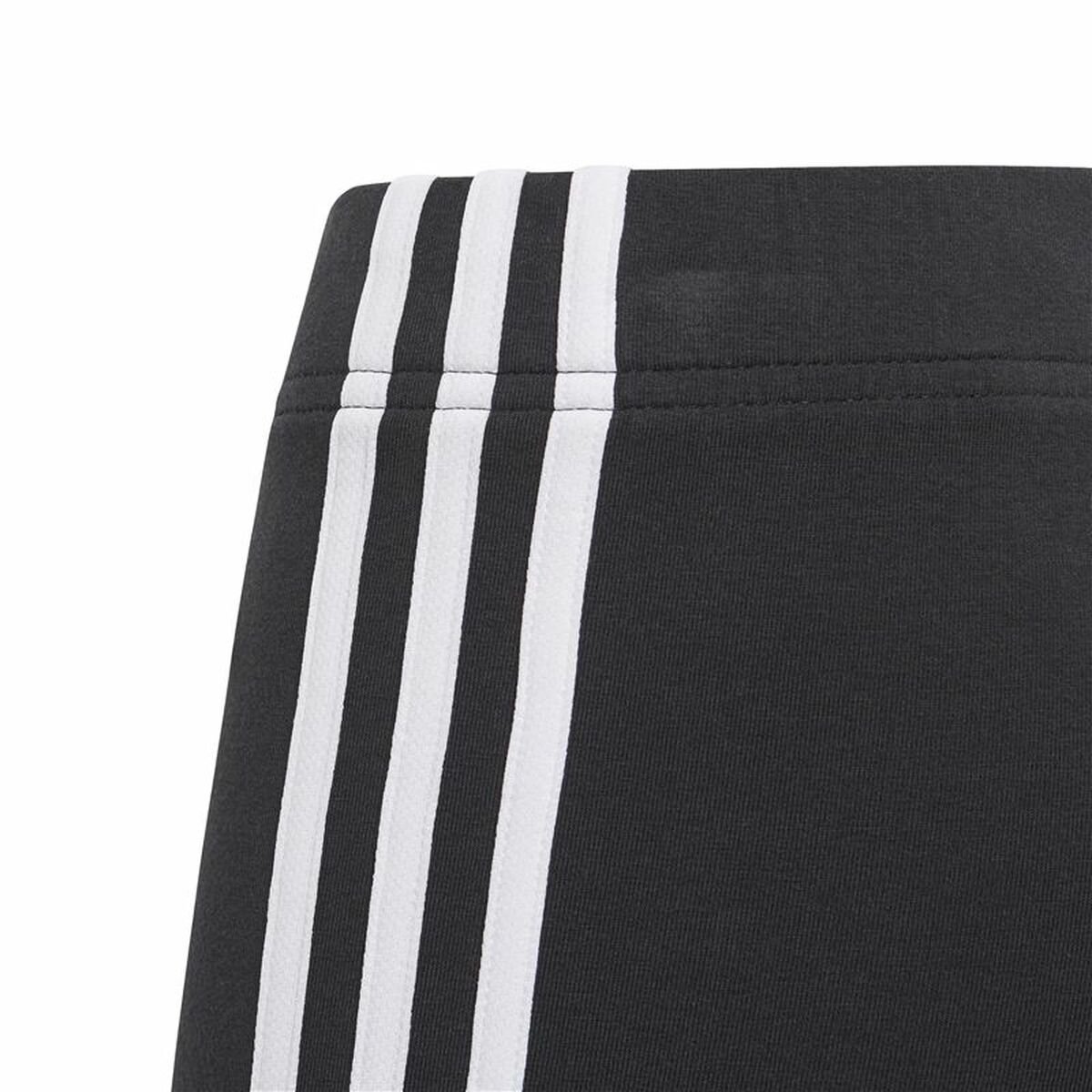 Adidas Essentials 3 Stripes Kids' Leggings - Black - product view 4