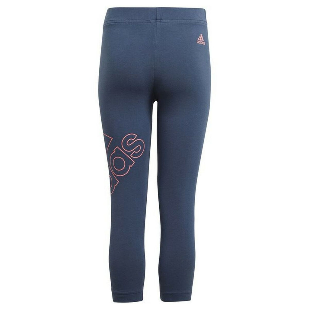 Adidas Essentials Blue Women's Leggings - Steel Blue - product view 11