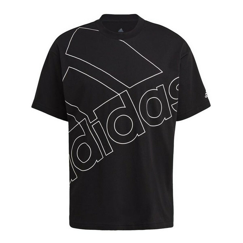 Adidas Giant Logo Men's T-Shirt - Black
