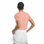 Women’s Short Sleeve T-Shirt Reebok Identity Logo Pink