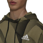 Adidas Graphic M Men's Hoodie - Khaki - product view 4