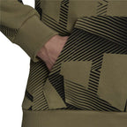 Adidas Graphic M Men's Hoodie - Khaki - product view 3