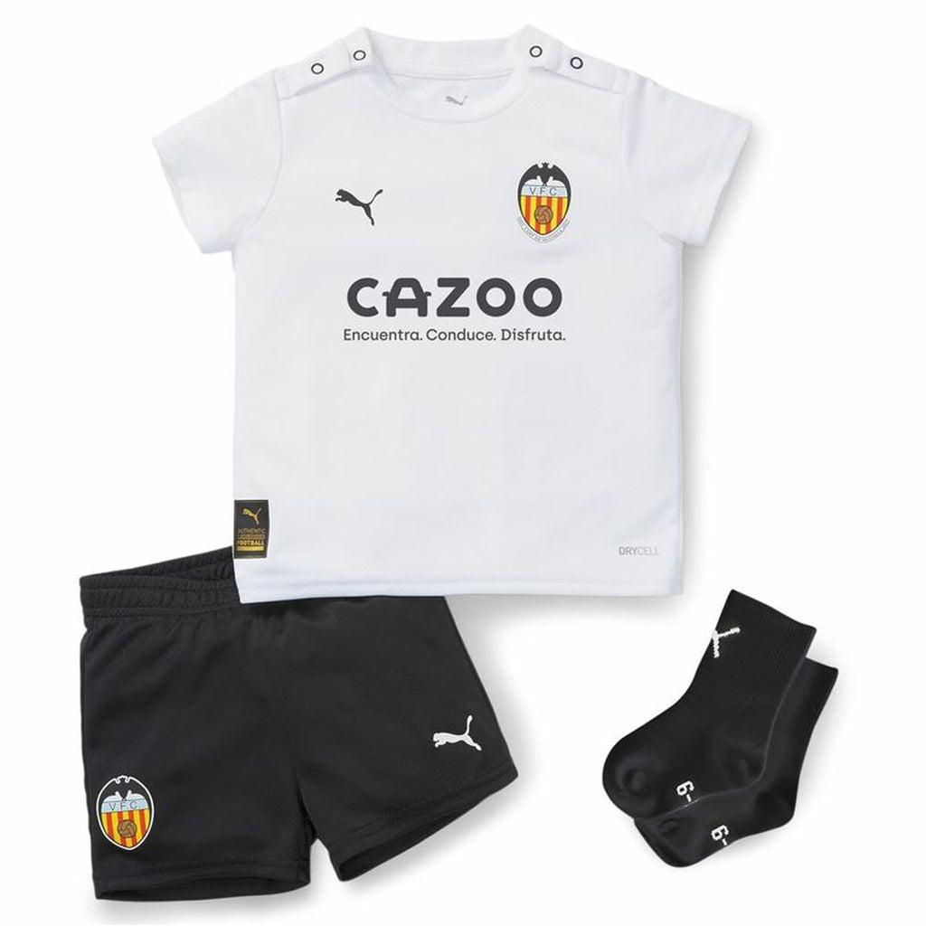 Children's Football Equipment Set Puma Valencia CF Home 22/23 Black