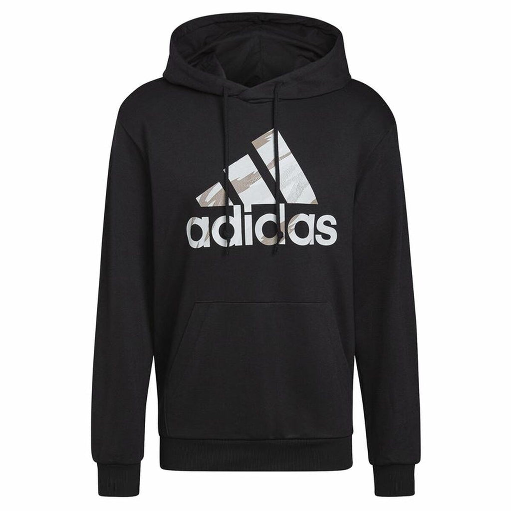 Adidas Essentials French Terry Men's Hoodie - Black