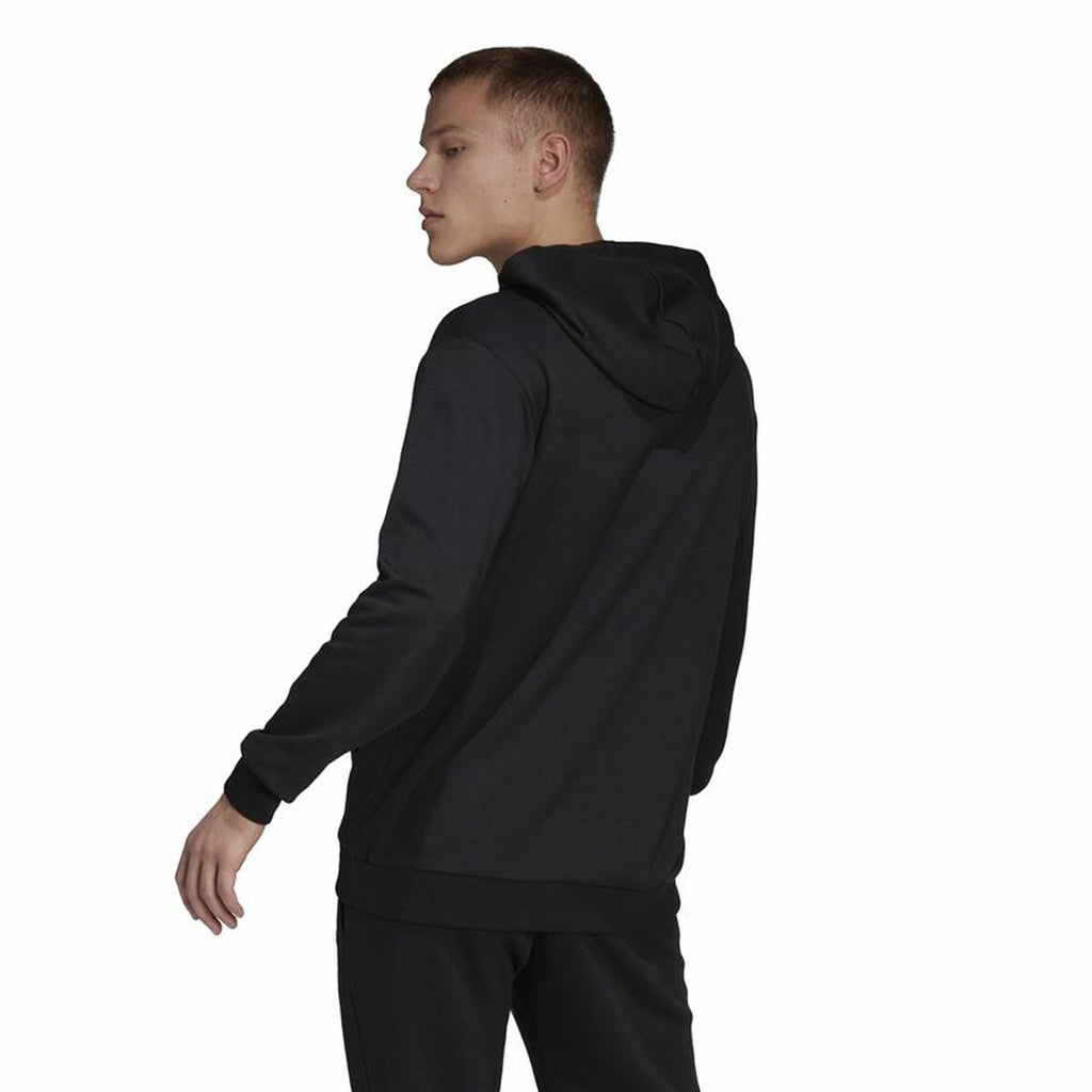 Adidas Essentials French Terry Men's Hoodie - Black - product view 18