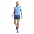 Women’s Short Sleeve T-Shirt Reebok Speedwick Light Blue