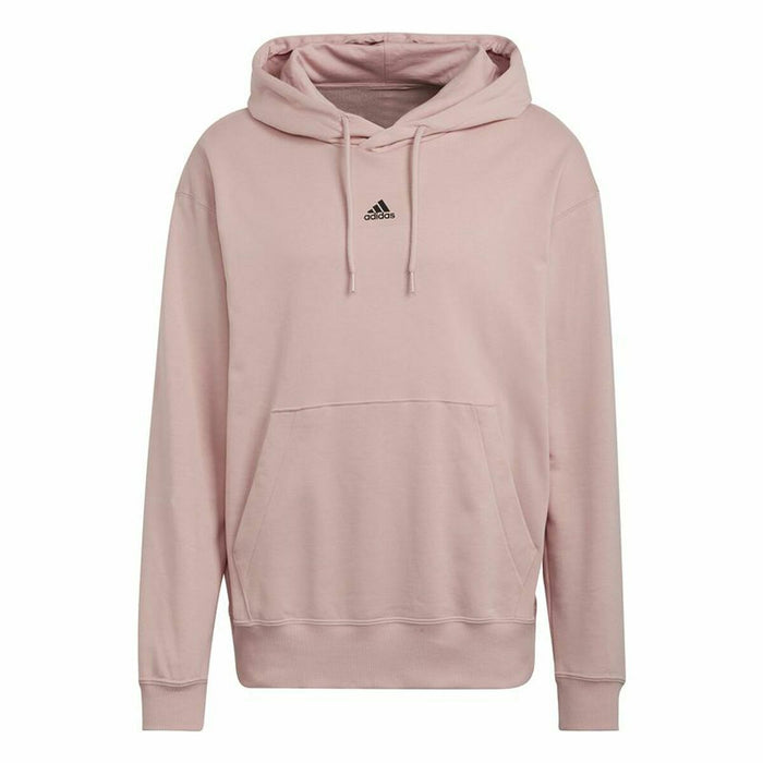 Adidas Essentials Men's Hoodie - Pink