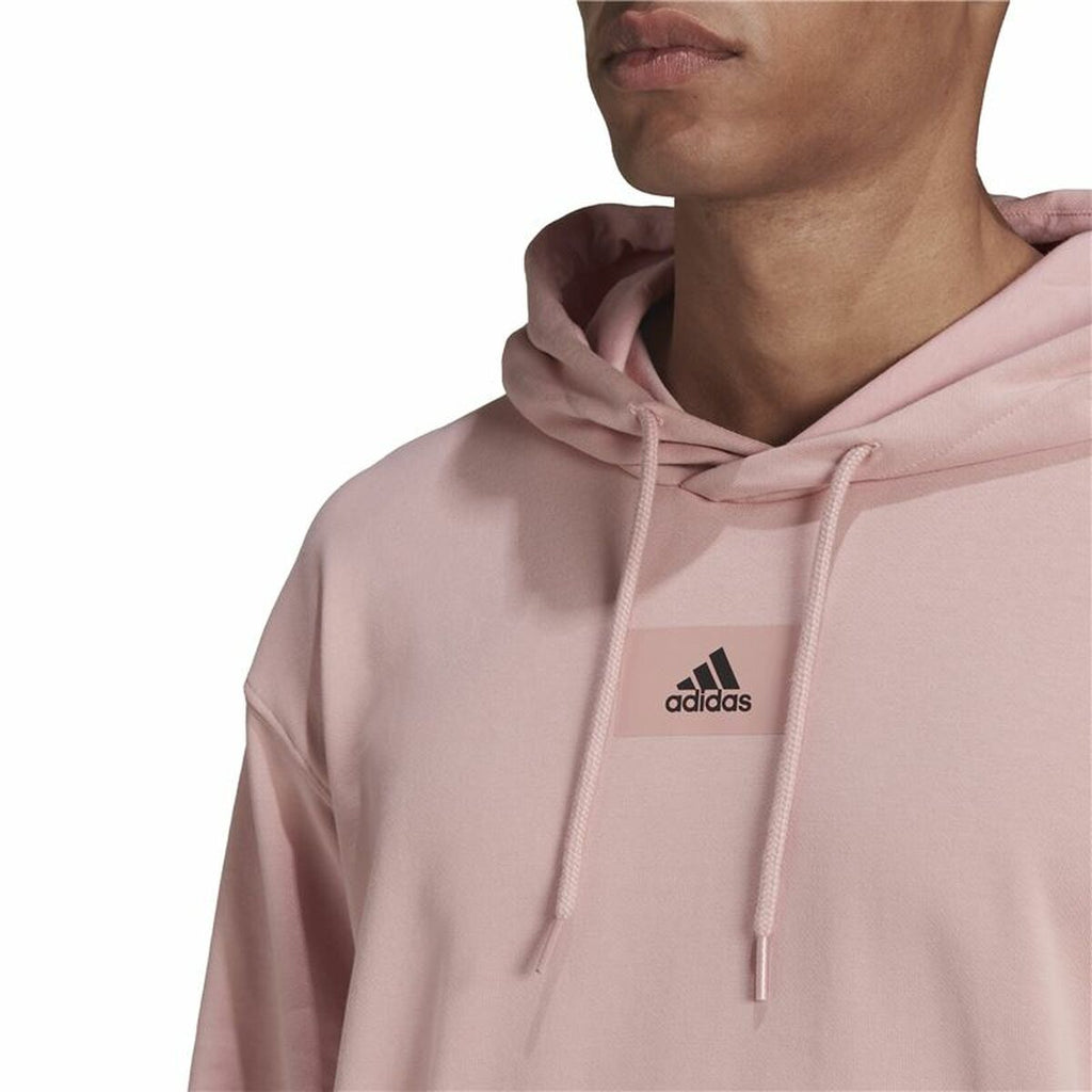 Adidas Essentials Men's Hoodie - Pink - product view 13