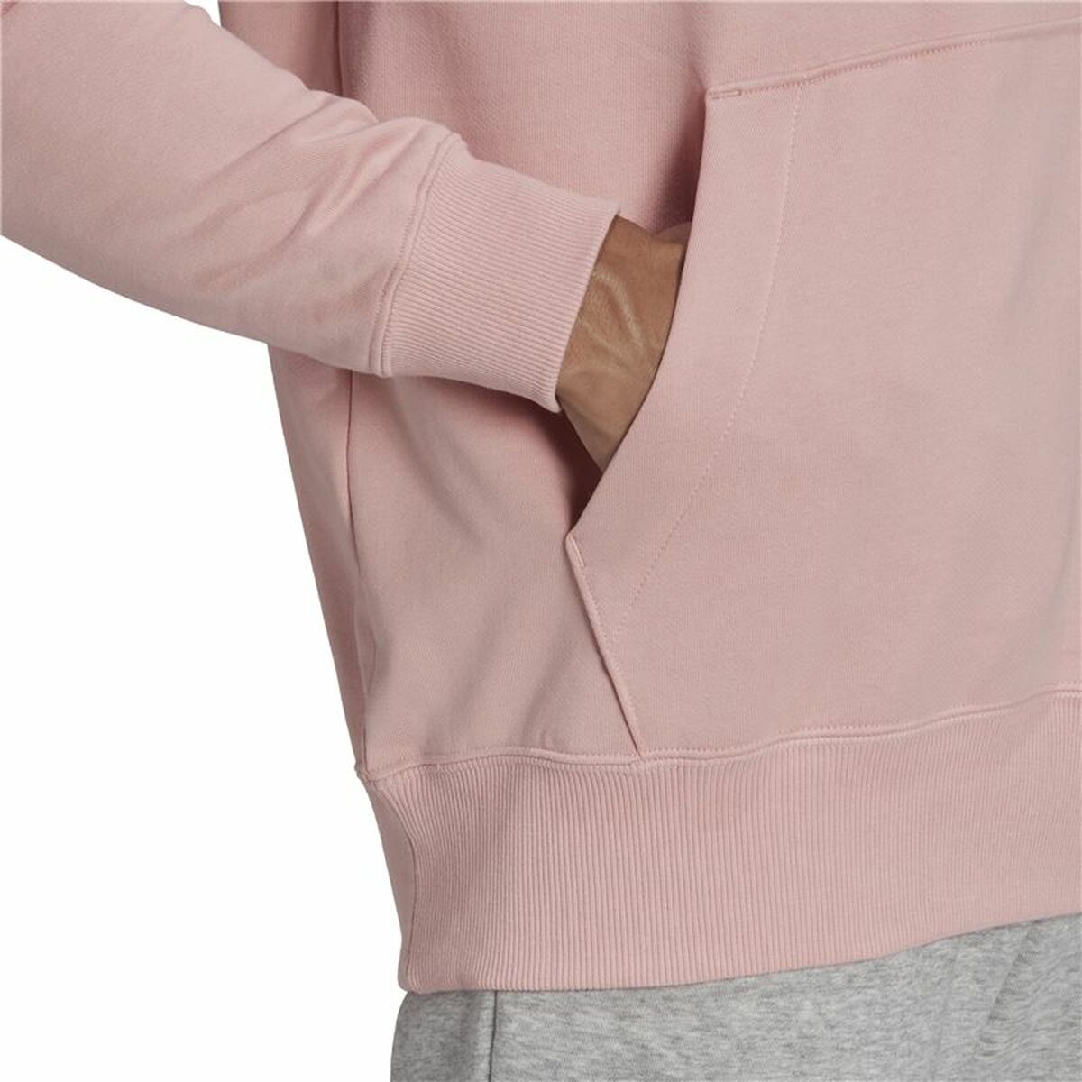 Adidas Essentials Men's Hoodie - Pink - product view 11