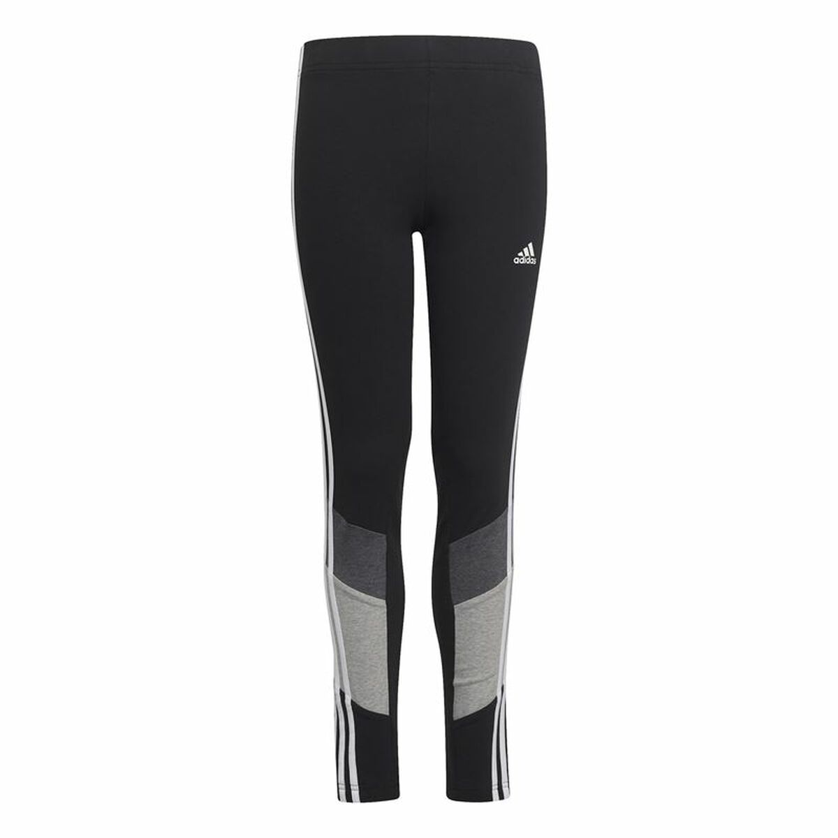 Adidas Colorblock Kids' Leggings - Black
