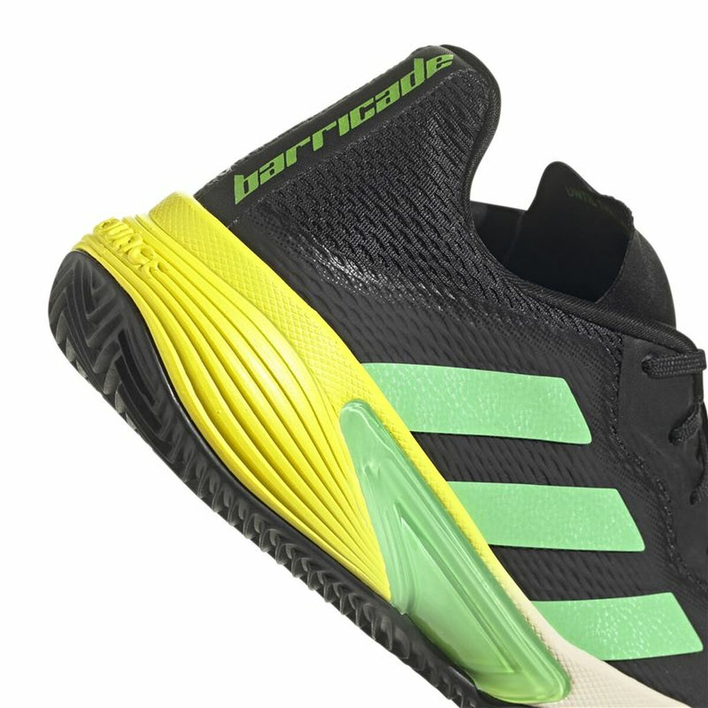 Adidas Barricade Men's Tennis Shoes - Black - product view 5